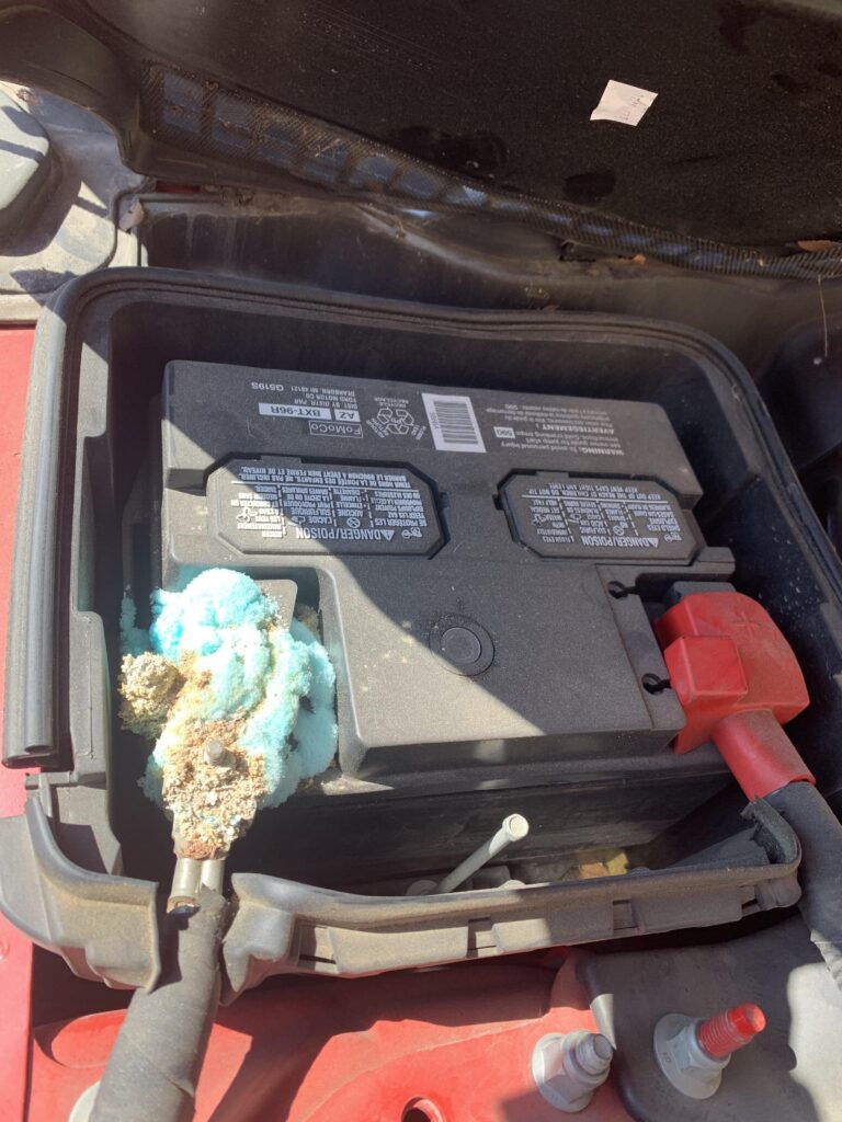 Blue Stuff On A Car Battery: What Is It And How To Remove It
