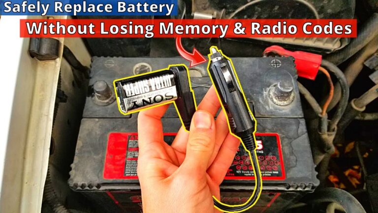 How to Change a Car Battery Without Losing the Settings