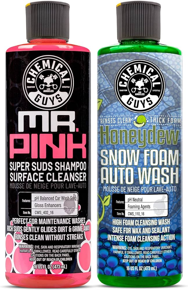 Mr. Pink Vs. Honeydew Car Wash Shampoo: Which Is Better?