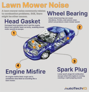 Causes And Fixes for a Car Sounding Like a Lawn Mower?