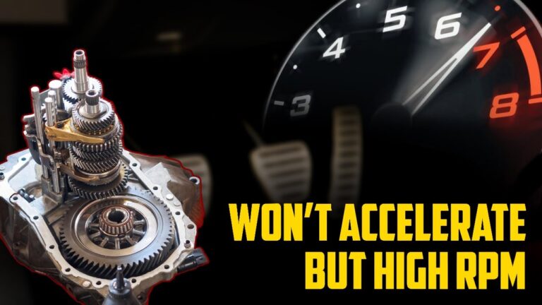 Reasons Why a Car Won'T Accelerate But Rpms Go Up?