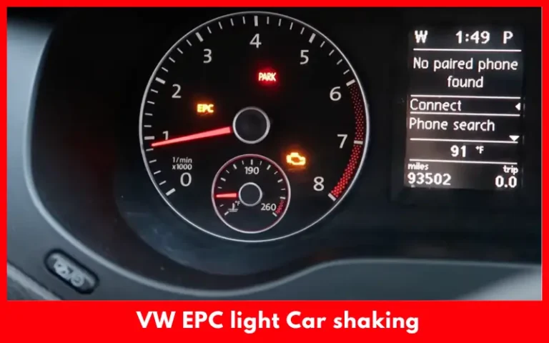 Volkswagen Epc Light On, Car Shaking: What to Know?