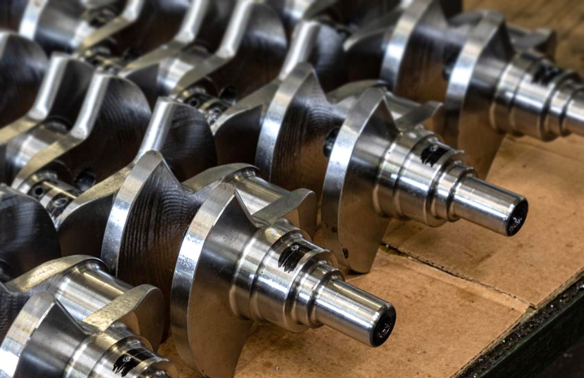 How Many Crankshafts are in a V8