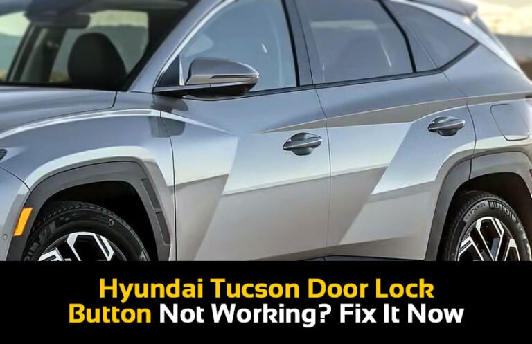 Hyundai Tucson Door Lock Button Not Working