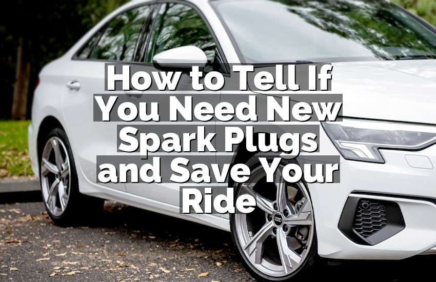 How to Tell If You Need New Spark Plugs and Save Your Ride