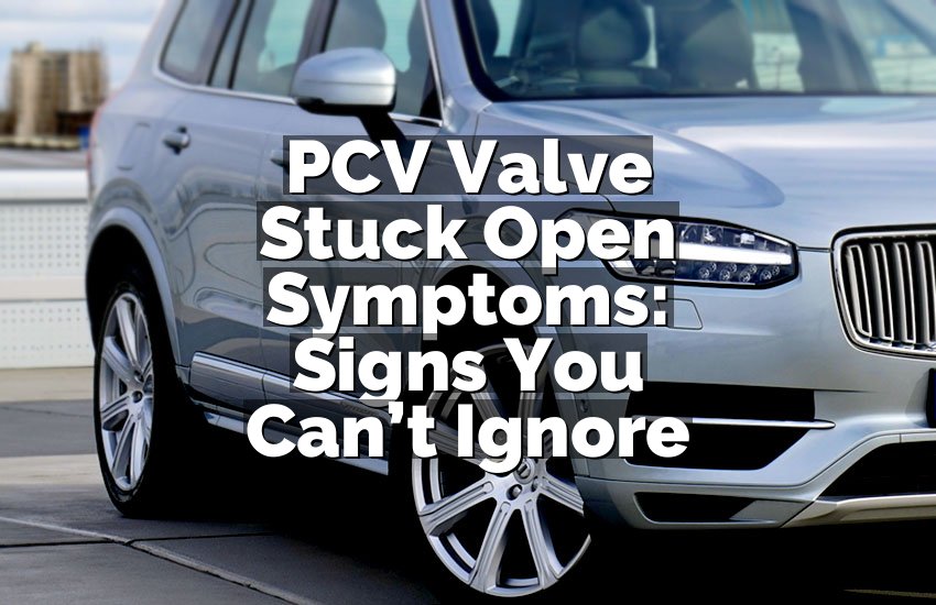 PCV Valve Stuck Open Symptoms: Signs You Can’t Ignore