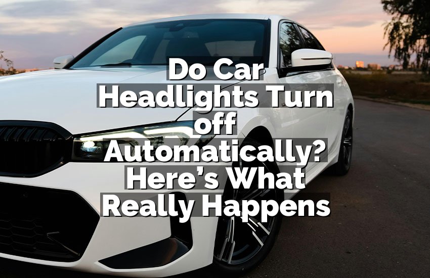Do Car Headlights Turn off Automatically? Here’s What Really Happens