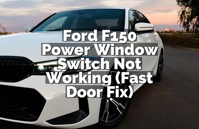 Ford F150 Power Window Switch Not Working (Fast Door Fix)