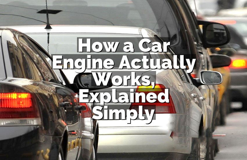 How a Car Engine Actually Works, Explained Simply