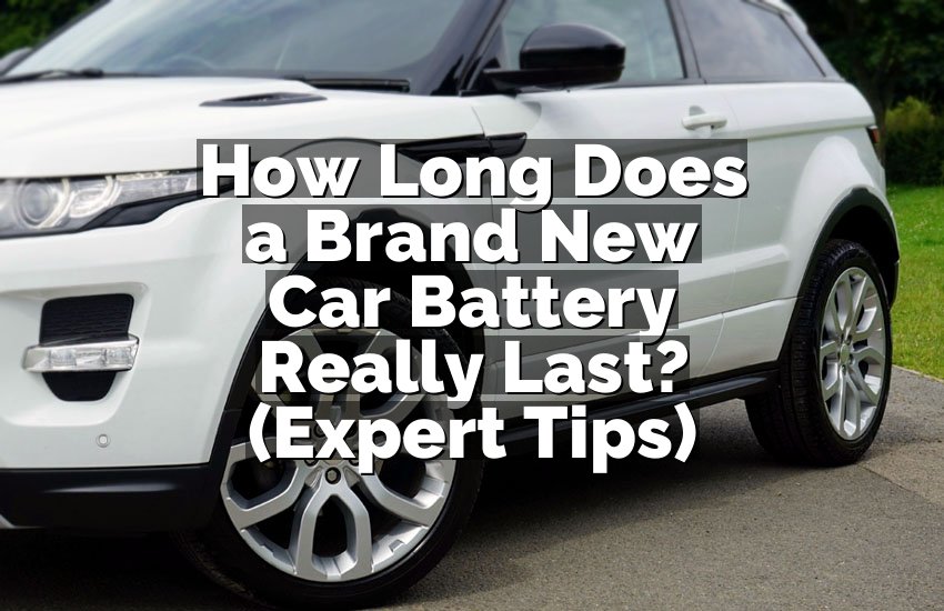 How Long Does a Brand New Car Battery Really Last? (Expert Tips)