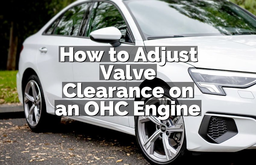 How to Adjust Valve Clearance on an OHC Engine