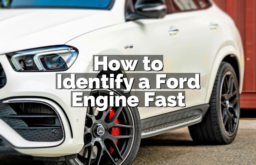 How to Identify a Ford Engine Fast