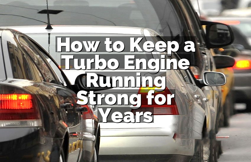 How to Keep a Turbo Engine Running Strong for Years