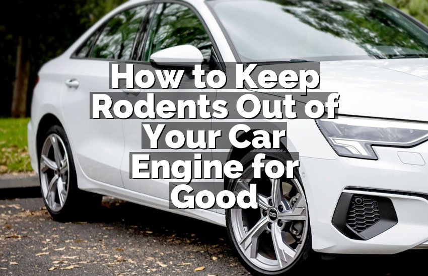 How to Keep Rodents Out of Your Car Engine for Good