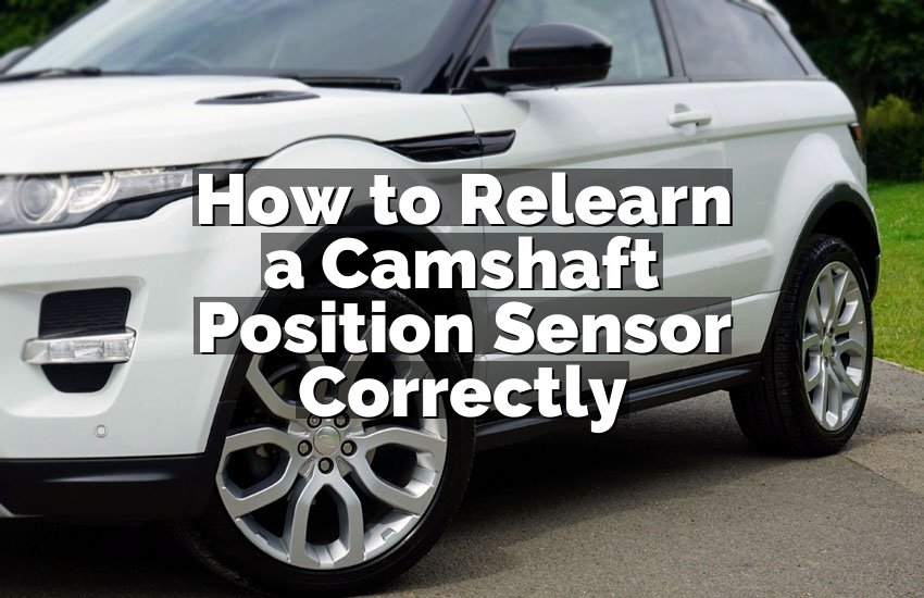 How to Relearn a Camshaft Position Sensor Correctly