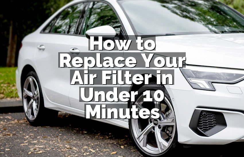 How to Replace Your Air Filter in Under 10 Minutes