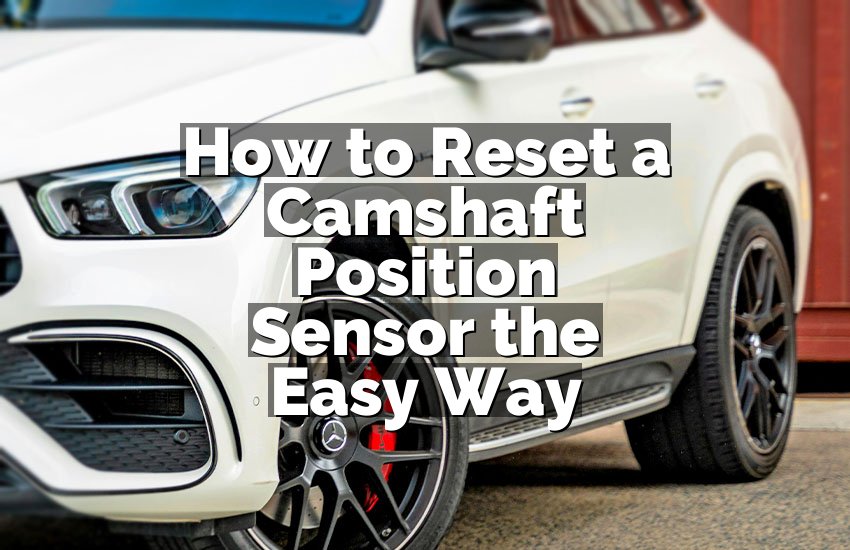 How to Reset a Camshaft Position Sensor the Easy Way