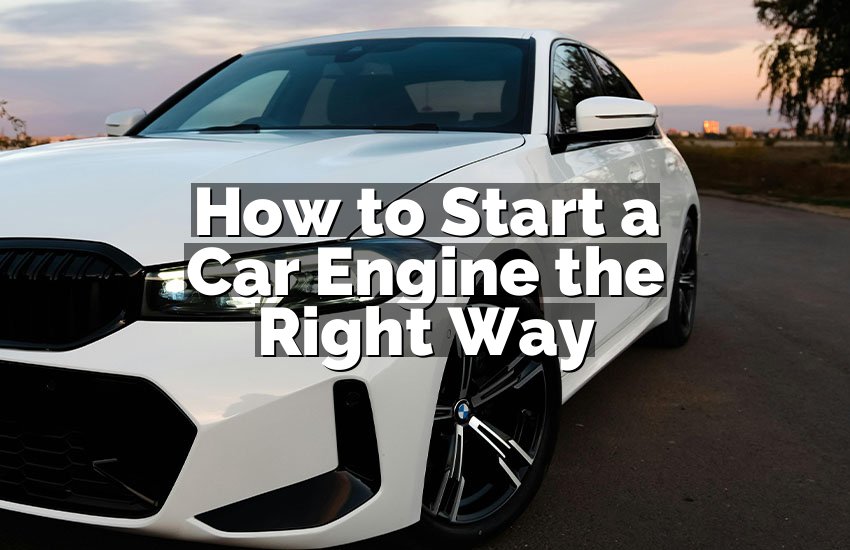 How to Start a Car Engine the Right Way