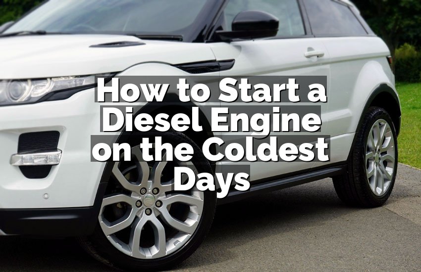 How to Start a Diesel Engine on the Coldest Days