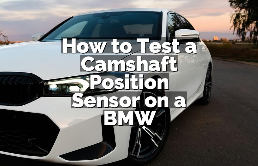 How to Test a Camshaft Position Sensor on a BMW