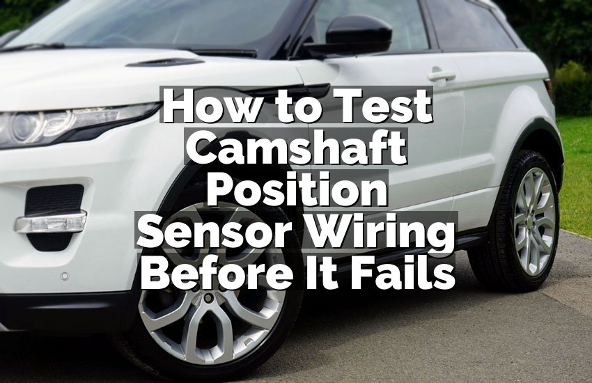 How to Test Camshaft Position Sensor Wiring Before It Fails