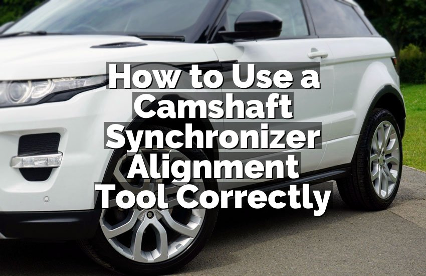 How to Use a Camshaft Synchronizer Alignment Tool Correctly