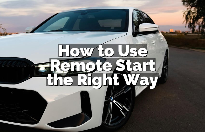 How to Use Remote Start the Right Way
