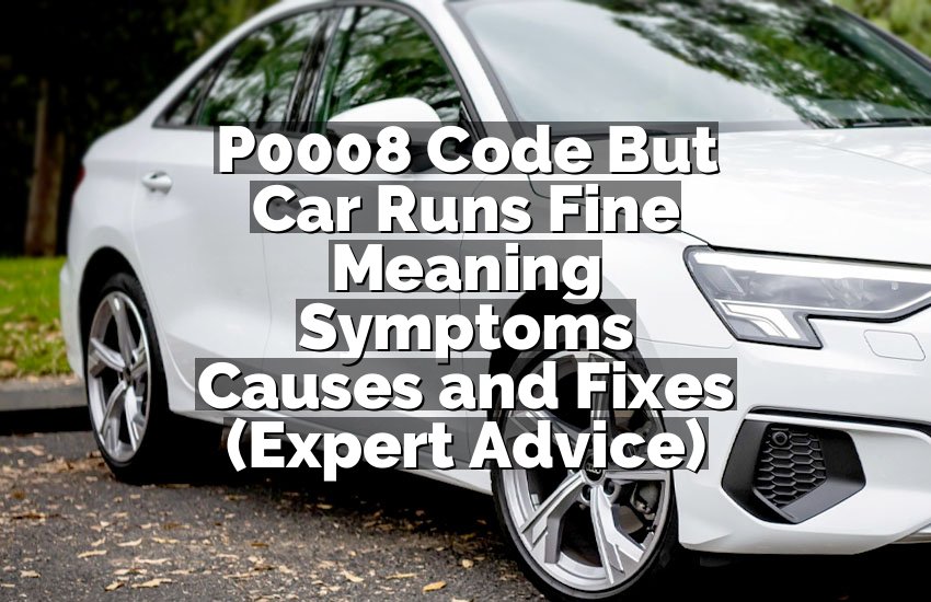 P0008 Code But Car Runs Fine Meaning Symptoms Causes and Fixes (Expert Advice)