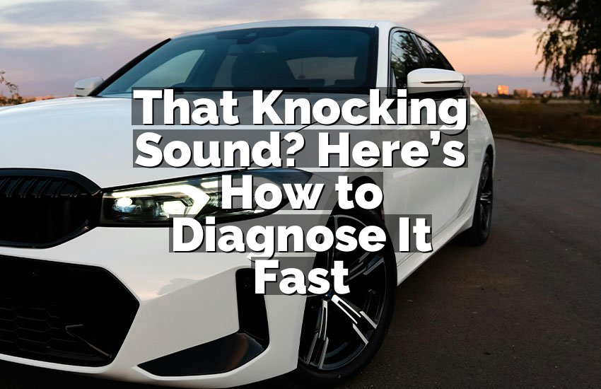 That Knocking Sound? Here’s How to Diagnose It Fast