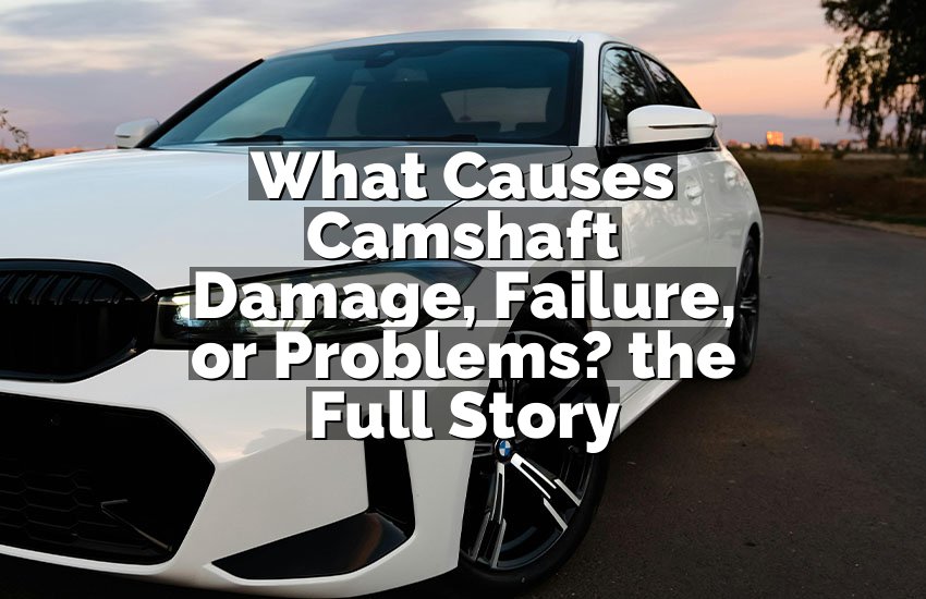 What Causes Camshaft Damage, Failure, or Problems? the Full Story