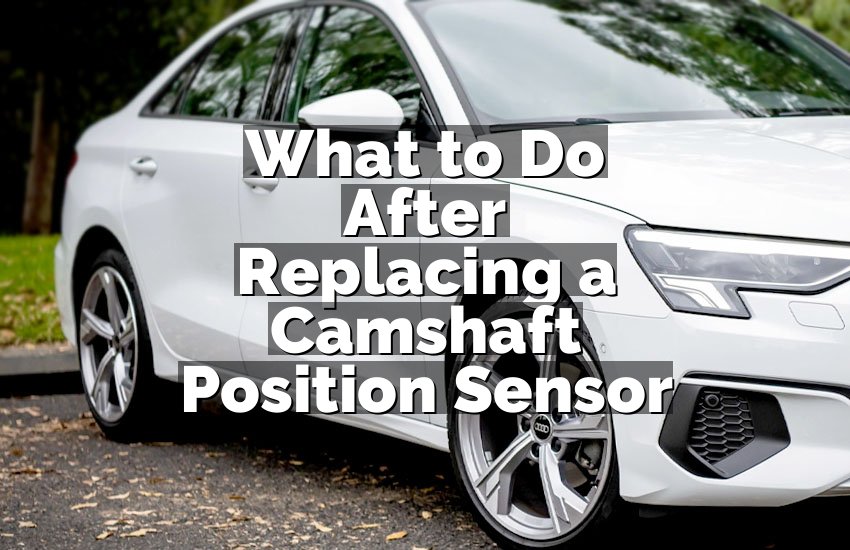 What to Do After Replacing a Camshaft Position Sensor