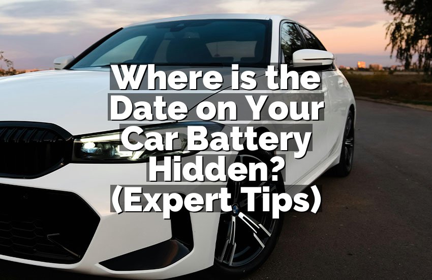 Where is the Date on Your Car Battery Hidden? (Expert Tips)